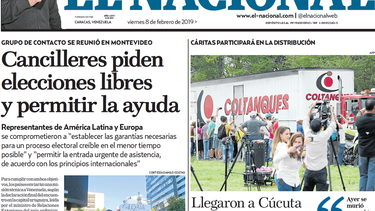 el nacional: edicion del 8 de febrero de 2019