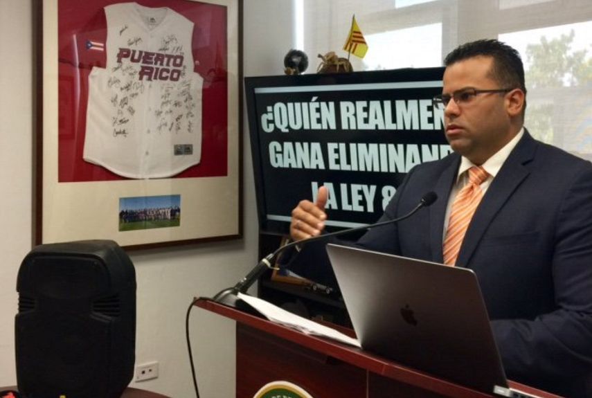 Ramón Luis Cruz, portavoz alterno del opositor Partido Popular Democrático en la Cámara de Representantes de Puerto Rico.