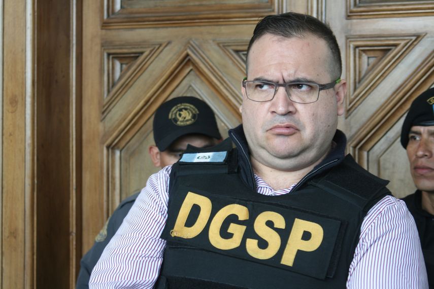 Duarte, exintegrante del Partido Revolucionario Institucional (PRI), está acusado de diversas operaciones con recursos de procedencia ilícita