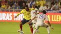 Miguel Borja (19), de Colombia, enfrenta la marcación de Denil Maldonado (15), el dmingo 16 de enero en el estadio del Inter Miami en Fort Lauderdale. Miguel Borja (19), de Colombia, enfrenta la marcación de Denil Maldonado (15), el dmingo 16 de enero en el estadio del Inter Miami en Fort Lauderdale.