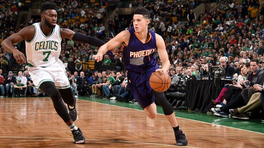 La gran actuación de Booker no le sirvió a Phoenix que terminó perdiendo ante los Celtic de Boston.