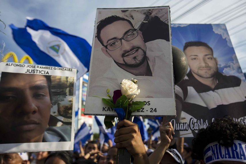 El número de muertos durante la crisis sociopolítica que afecta a Nicaragua por protestas contra el presidente Daniel Ortega ascendió a 108 fallecidos