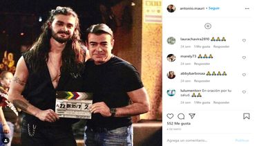 El actor y cantante mexicano Toño Mauri.&nbsp;