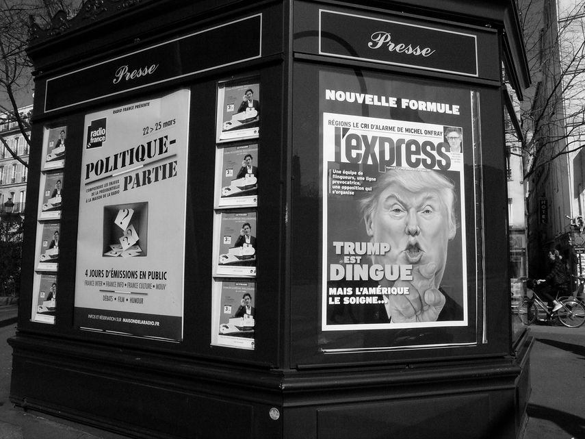 Semanario LExpress dedica la portada de esta semana al mandatario estadounidense.