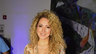 La compositora panameña Erika Ender durante una edición anterior de Dominos Night.&nbsp;