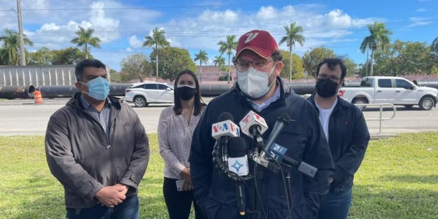 El Ministro Consejero de la Embajada de Venezuela en EEUU, Gustavo Marcano.