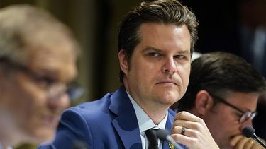 Congresista republicano de Estados Unidos Matt Gaetz.
