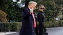 El presidente Donald Trump y la primera dama Melania Trump se dirigen hacia el Marine One en la Casa Blanca el miércoles 20 de enero del 2021 en Washington. Trump se dirige a su resort Mar-a-Lago Florida. El presidente Donald Trump y la primera dama Melania Trump se dirigen hacia el Marine One en la Casa Blanca el miércoles 20 de enero del 2021 en Washington. Trump se dirige a su resort Mar-a-Lago Florida.