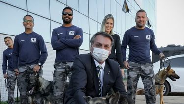 El presidente de Brasil, Jair Bolsonaro.