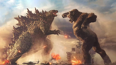 Fotograma de la nueva película de Warner Bros., Godzilla vs. Kong.&nbsp;