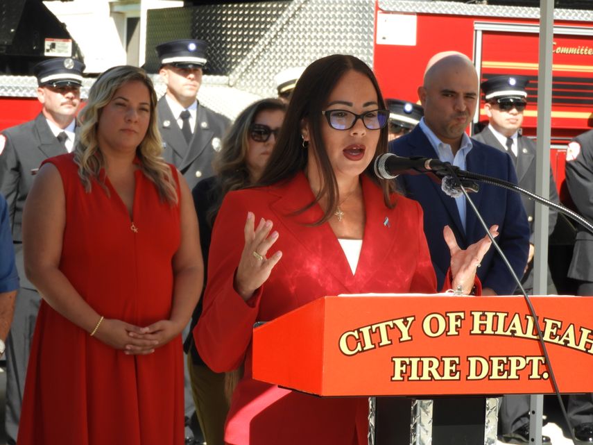Jacqueline García Roves, alcaldesa de Hialeah.&nbsp;