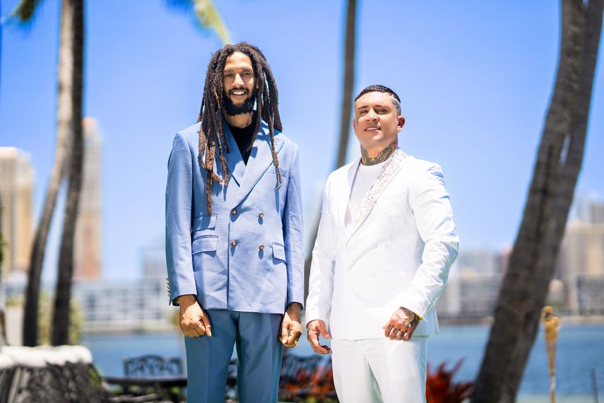 Julian Marley y Osmani García graban juntos el tema Summer Love.&nbsp;