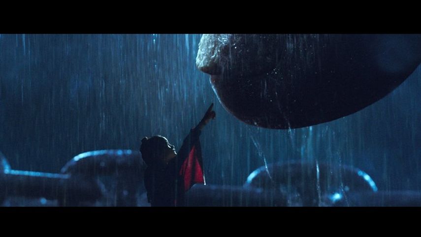Una escena de la película Godzilla vs. Kong.