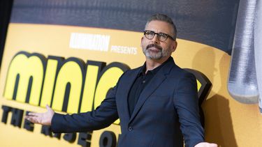 En esta foto de archivo tomada el 25 de junio de 2022, el actor estadounidense Steve Carell asiste al estreno para fanáticos de Illumination y Minions: The Rise of Gru de Universal Pictures en Hollywood, California.&nbsp; &nbsp;