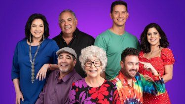 Elenco de la obra teatral “Los pájaros tirándole a la escopeta”.&nbsp;