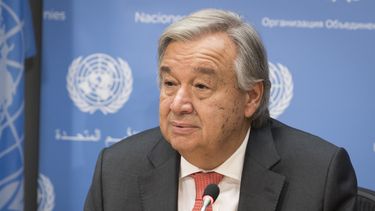 António Guterres, secretario general de la ONU.