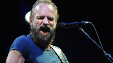 El cantante británico Sting.