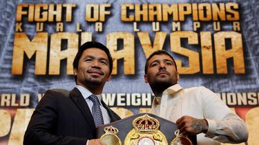 El argentino defenderá su título de campeón welter de la Asociación Mundial de Boxeo (AMB).