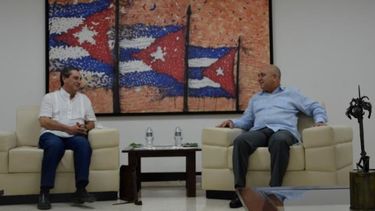 El presidente del Partido Comunista de España en La Habana.&nbsp;