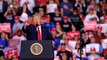 Donald Trump, presidente de los Estados Unidos.