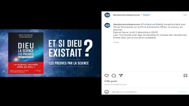 Best-seller Dieu, la science, les preuves pretende probar la existencia de Dios mediante la ciencia.