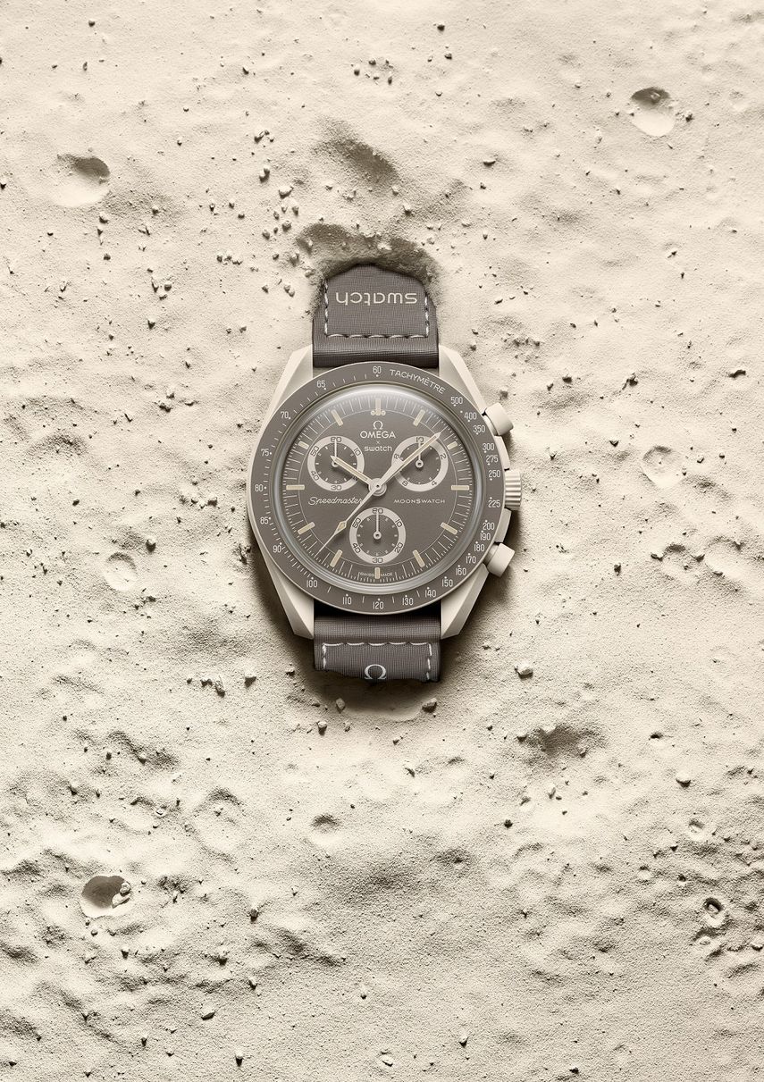Modelo Desert de la marca de relojero suizo Swatch.
