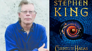 En esta combinación de fotos, el escritor Stephen King y la portada de su nueva novela Cuento de hadas.&nbsp;