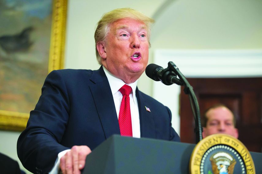 El presidente Donald Trump podría asestar un revés a la reforma sanitaria de su predecesor conocida como Obamacare.