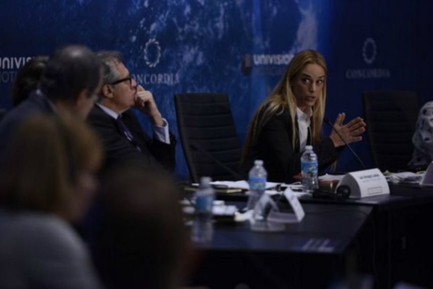 Tintoti insistió una vez más en que comunidad internacional es clave para salir de una crisis profunda como la que está viviendo Venezuela (TWITTER/@Venezolanonews) 