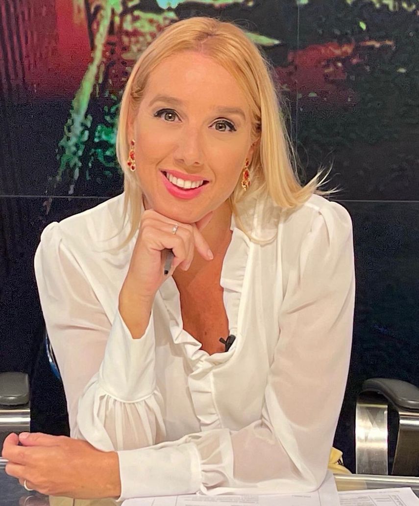 La periodista Adriana Navarro.