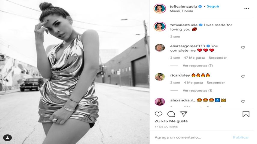 La cantante y compositora peruana Stephanie Valenzuela.