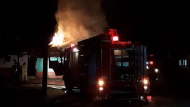 Reportan incendio en la estación del tren de Hershey, en Matanzas