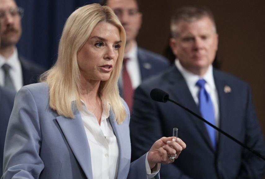 La fiscal general de Estados Unidos, Pam Bondi