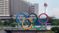 Los anillos olímpicos flotan en una barcaza en Tokio antes de los Juegos del 2020 el lunes, 19 de julio del 2021 Los anillos olímpicos flotan en una barcaza en Tokio antes de los Juegos del 2020 el lunes, 19 de julio del 2021