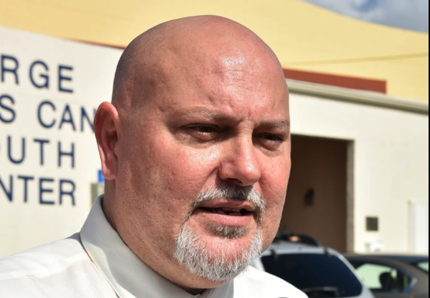 El candidato ganador habla con DIARIO LAS AMÉRICAS antes de conocer el resultado final. (ALVARO MATA)