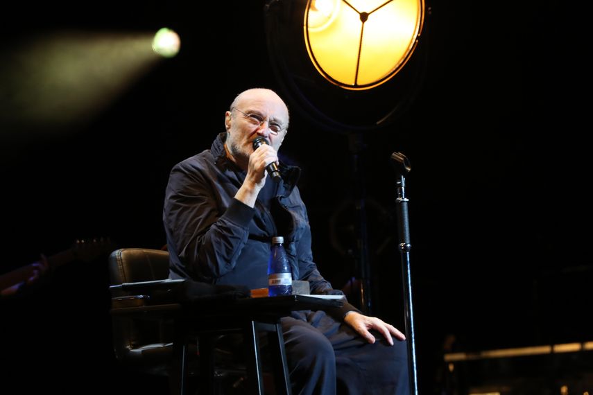 El músico británico Phil Collins.&nbsp;