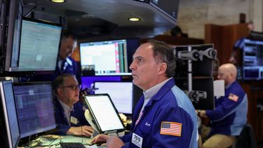 Imagen de una sesión en la Bolsa de Nueva York.