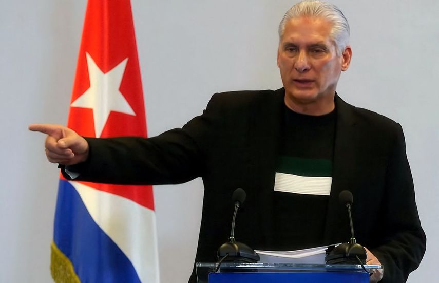 &nbsp;Miguel Díaz-Canel, gobernante de Cuba.