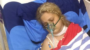 La paciente cubana Claudia Díaz Martínez.