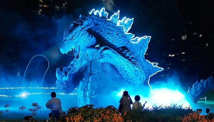 Una replica de Godzilla en Tokio. (EFE). 