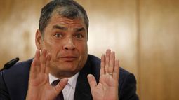 El expresidente de Ecuador, Rafael Correa.&nbsp;