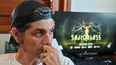 El artista cubano de videojuegos independiente Josuhe Pagliery hace gestos durante el lanzamiento de Saviorless, el primer videojuego cubano en plataformas internacionales, el 2 de abril de 2024 en La Habana. &nbsp; &nbsp;