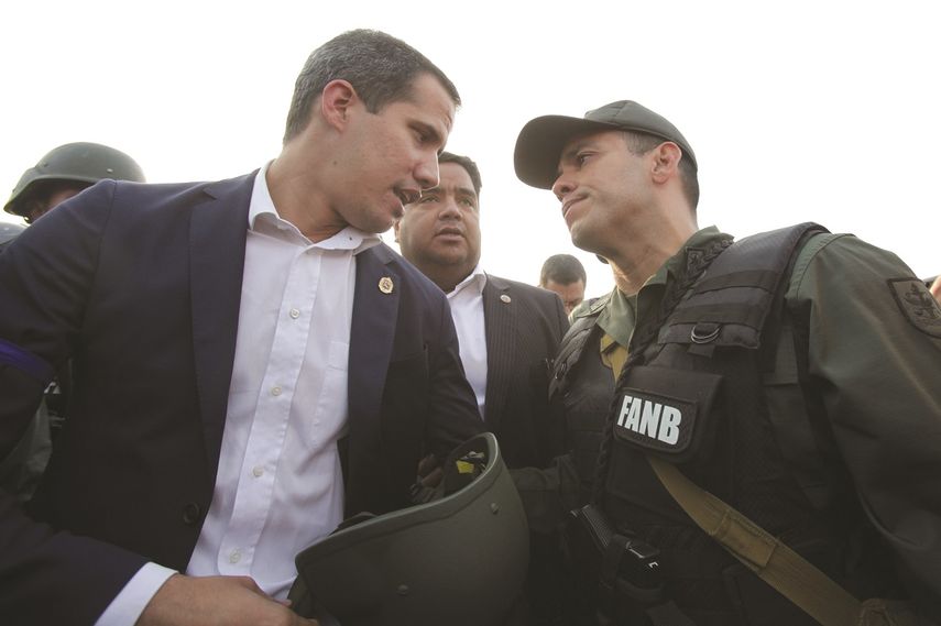 Presidente interino de Venezuela, Juan Guaid&oacute;.