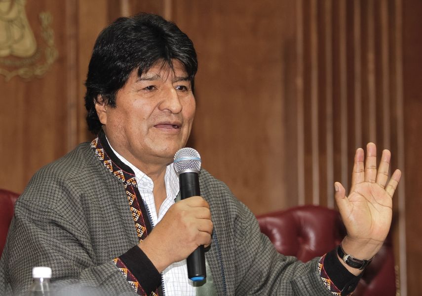 Evo Morales, expresidente de Bolivia&nbsp;