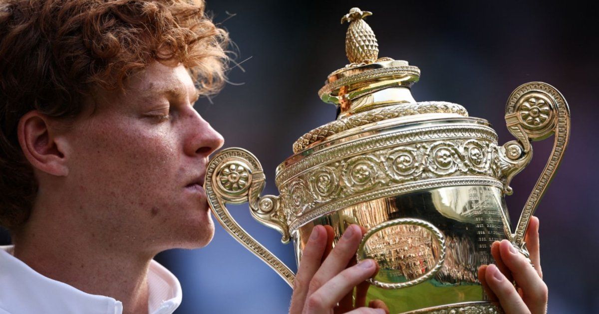 Jannik Sinner vence a Carlos Alcaraz y gana su primer Wimbledon en un duelo histórico