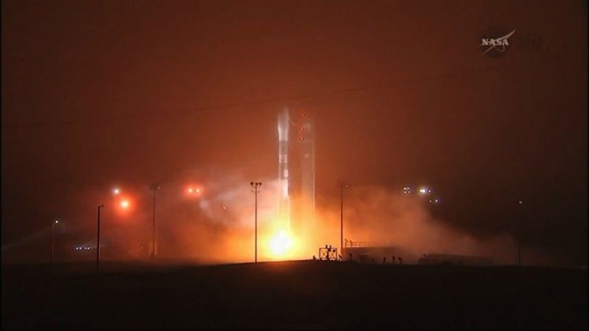 Tras dos intentos fallidos finalmente el satélite llamado OCO-2 está en órbita. (NASA)