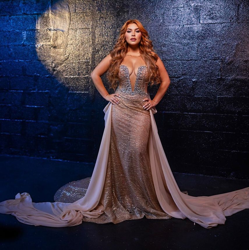 La cantante Génesis Díaz.