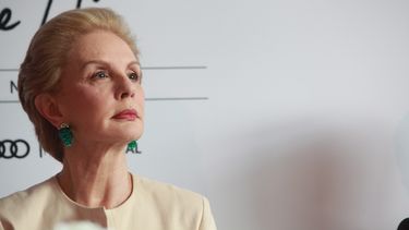 La diseñadora venezolana Carolina Herrera.