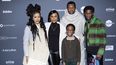 Teyana Taylor, de izquierda a derecha, A.V. Rockwell, Aaron Kingsley Adetola, William Catlett y Josiah Cross en el estreno de A Thousand and One en The Ray Theater durante el Festival de Cine de Sundance 2023 el 22 de enero de 2023, en Park City, Utah.