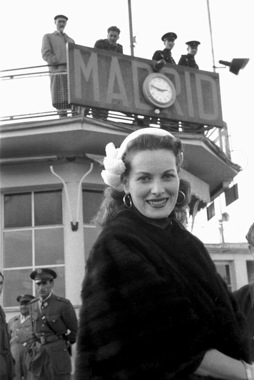 La actriz&nbsp;Maureen OHara.&nbsp;